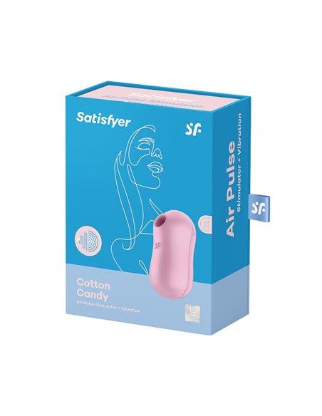 Double stimulateur Cotton Candy lila - Satisfyer