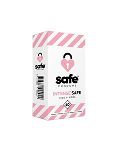 10 préservatifs Safe Intense