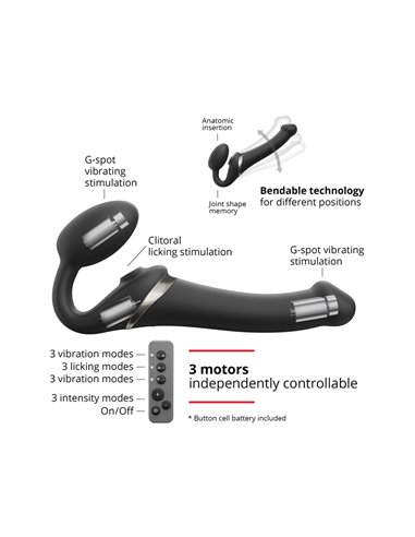 Strap-on-me Multi Orgasm noir M