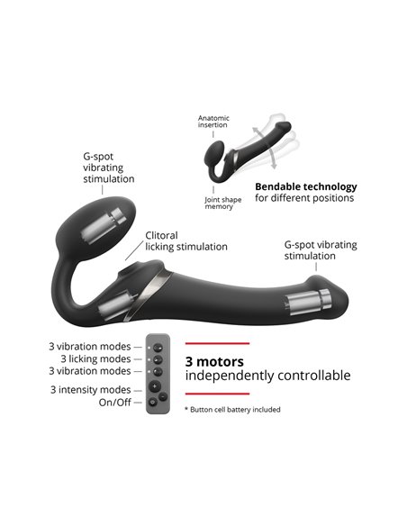 Strap-on-me Multi Orgasm noir M