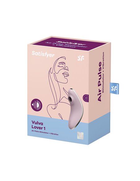 Double stimulateur Vulva Lover 1 Violet - Satisfyer