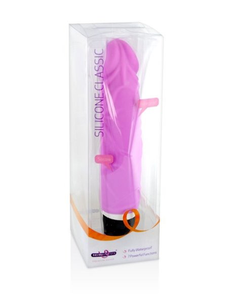 Gode vibrant réaliste Silicone Classic