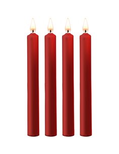 4 bougies SM rouges Large - Ouch!