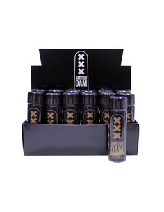 Box 18 poppers Amsterdam XXX Black Label Amyl 24ml