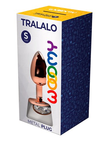 Plug bijou Tralalo transparent S - Wooomy