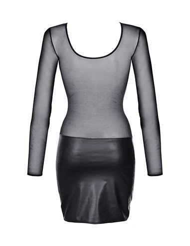 Robe noire V-9219 - Axami