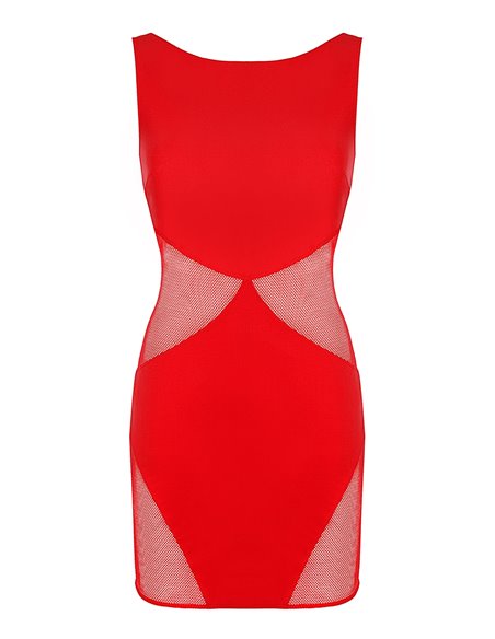 Robe rouge V-9289 - Axami