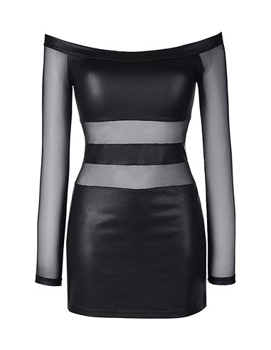 Robe noire V-9309 - Axami