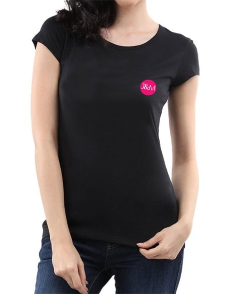Tee-shirt  J&M noir - spécial  femme