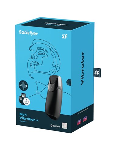 Masturbateur Men vibration+ Connecté - Satisfyer