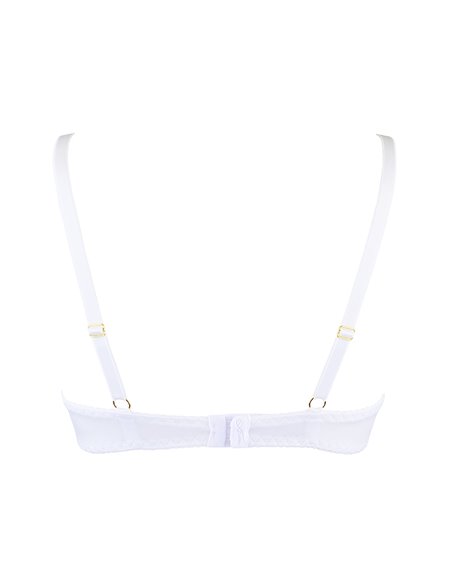 Soutien-gorge seins nus blanc V-9791 - Axami