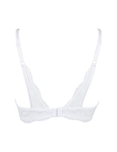 Soutien-gorge ouvert blanc V-9821 - Axami