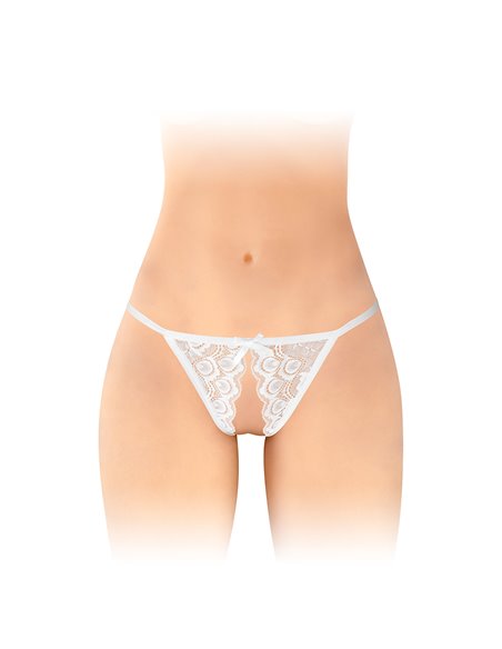 Culotte ouverte Zoé blanche - Fashion Secret