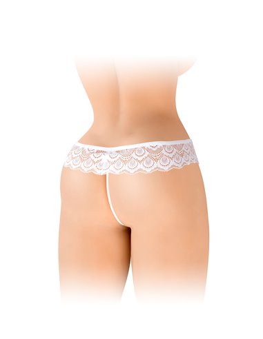 String ouvert Alicia blanc - Fashion Secret