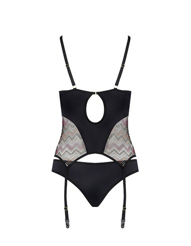 Guêpière et culotte Lagerta - Casmir