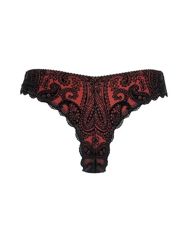 String rouge et noir  V-10048 - Axami