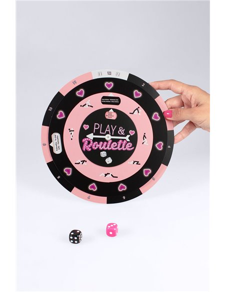 Jeu coquin Play & Roulette - Secret Play
