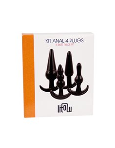 kit d'entrainement anal 4 plugs - Litolu 2