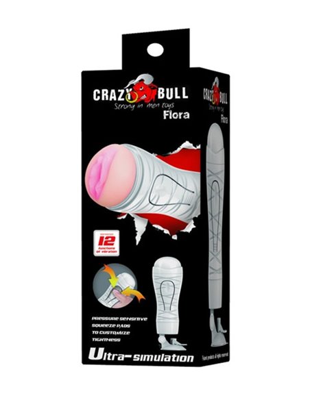 Masturbateur vagin vibrant - Crazy Bull