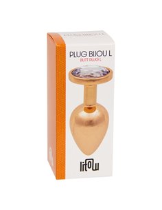 Plug bijou rose gold L - Litolu 2