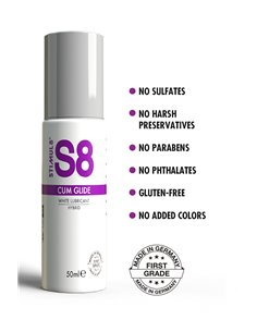 Lubrifiant hybride S8 effet sperme 50ml 2