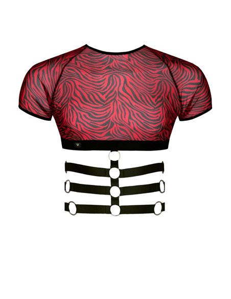 Top à manches courtes & harnais - Regnes