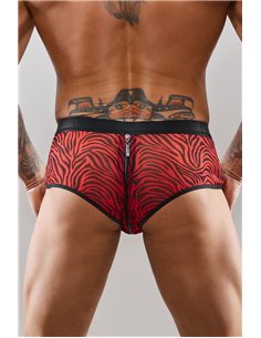 Shorty à zip en tulle zébré - Regnes 2