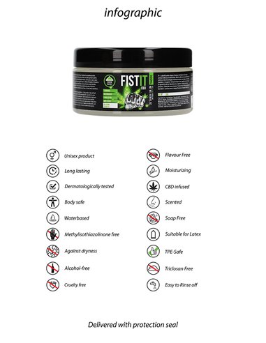 Lubriant CBD Fist It 300ml