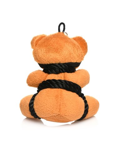 Porte-clés Teddy Bear en tenue Bondage