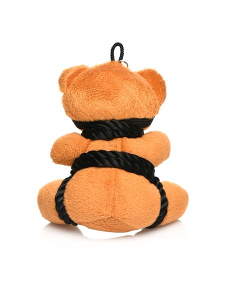 Porte-clés Teddy Bear en tenue Bondage