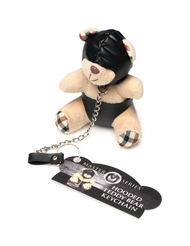 Porte-clés Teddy Bear BDSM avec cagoule