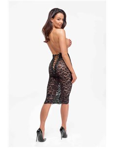 Jupe lacée Ambivalence F302 dentelle