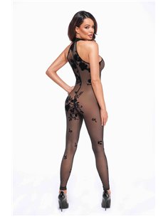 Combinaison zippée Ego F315 tulle floqué 2