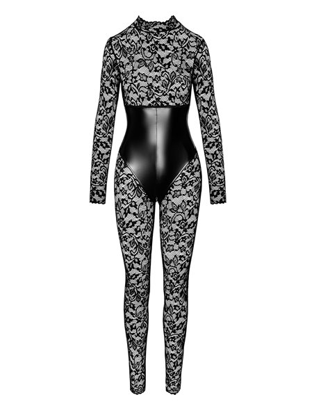 Combinaison corset Enigma F299 dentelle et wetlook