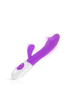 Vibromasseur Rabbit Elya violet - Yoba 2