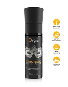 Gel stimulant l'excitation et l'érection Xtra Hard