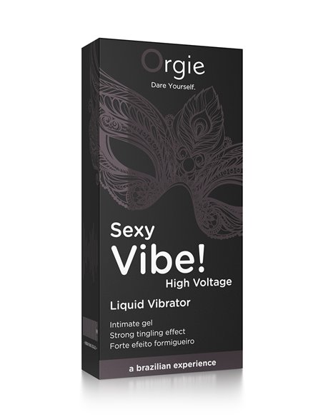 Gel d'excitation Sexy Vibe High Voltage Liquid Vibrator