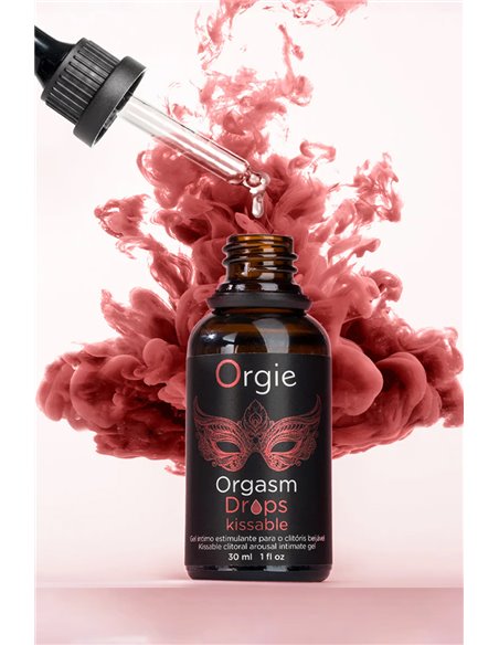 Gel d'excitation du Clitoris Orgasm Drops Kissable