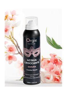 Mousse de massage effervescente Sakura 150ml 2