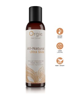 Gel intime naturel All Natural Ultra Slide 150ml