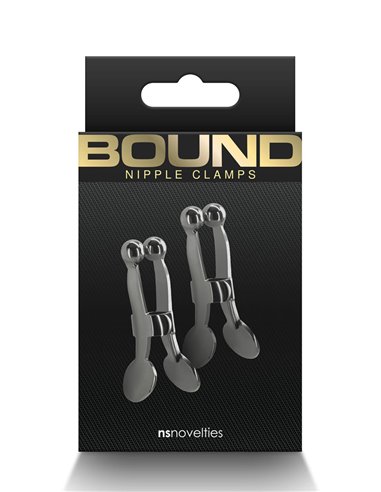 Pinces à tétons Bound noir