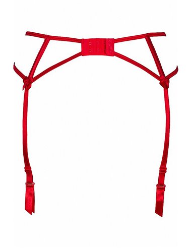 Porte-jarretelles rouge V-8862 - Axami