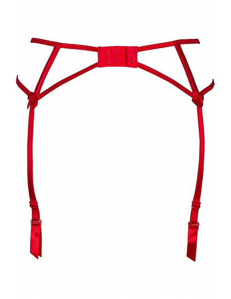 Porte-jarretelles rouge V-8862 - Axami