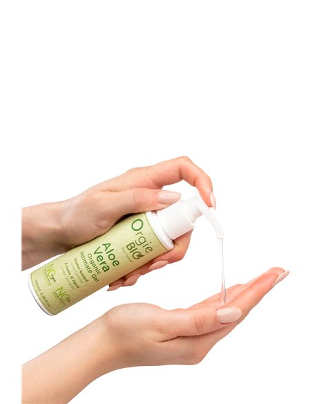 Gel Intime Bio à Base dEau à l'Aloe Vera