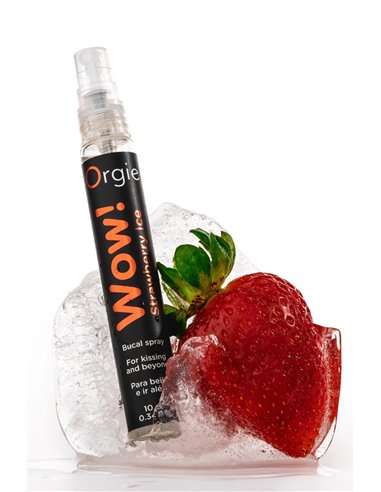 Spray buccal excitant Wow menthol fraise glaçé