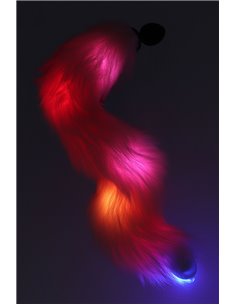 Plug anal Licorne avec queue lumineuse - Taboom 2
