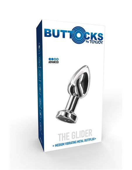 Plug vibrant en métal The Glider M