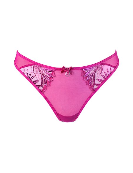 String Rose tulle et broderies V-10258 - Axami