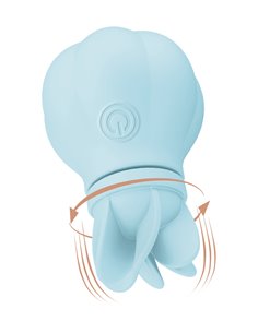 Stimulateur de clitoris Caress bleu - Adrien Lastic 2