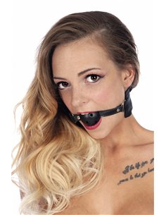 Sangles pour poignets avec baillon - Fetish Tentation 2